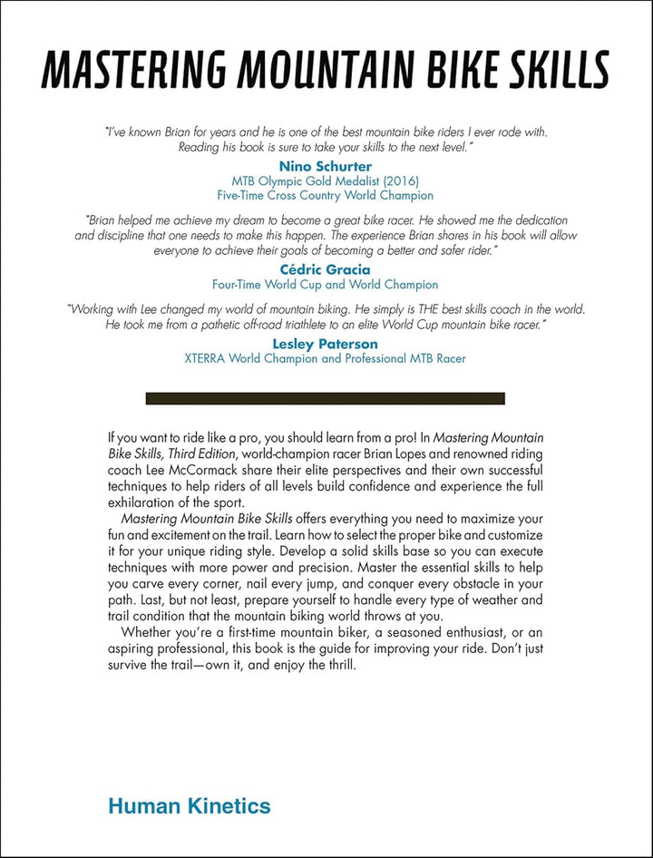 Mastering Mountain Bike Skills, Taschenbuch