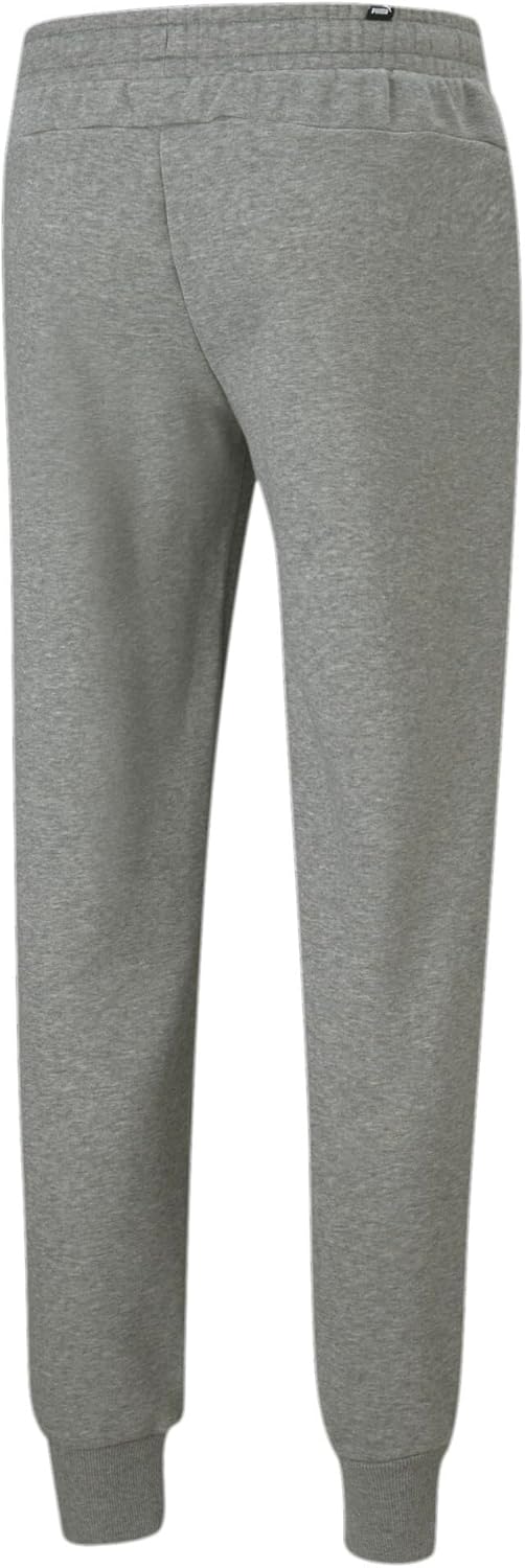 PUMA Herren ESS Logo Pants FL Cl Hose S Medium Gray Heather, S Medium Gray Heather