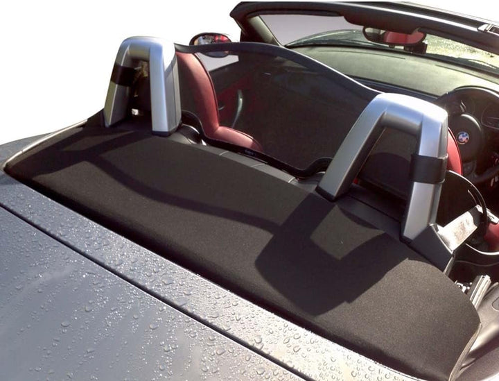 Aperta Windschott passend für BMW Z4 E85 100% Passgenau OEM Qualität Schwarz Windstop Windabweiser