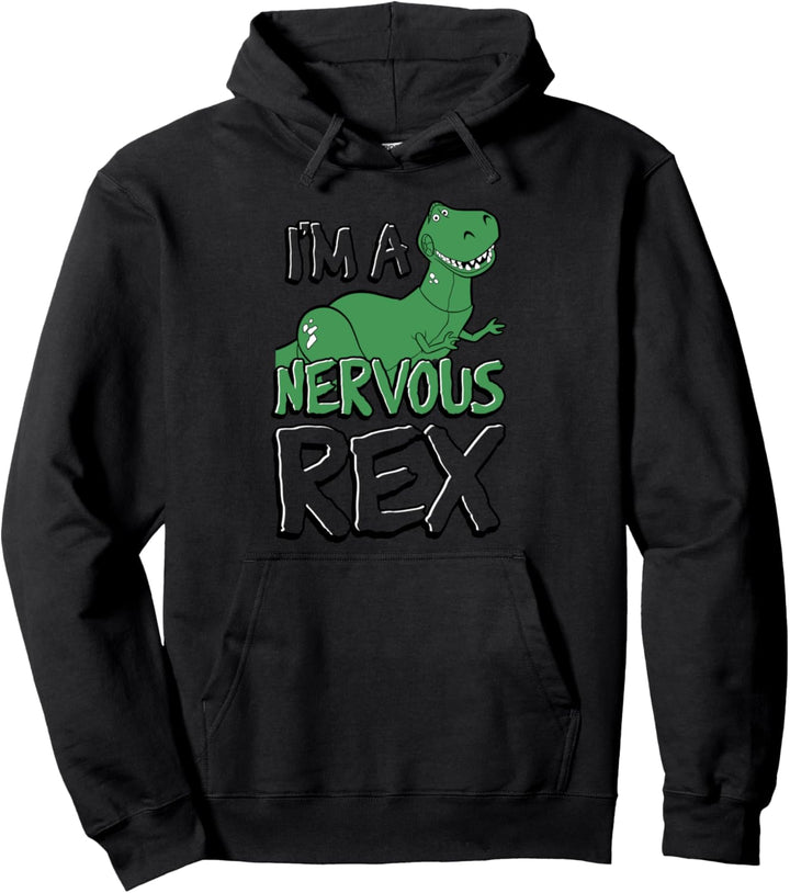 Disney Pixar Toy Story Nervous Rex Pullover Hoodie