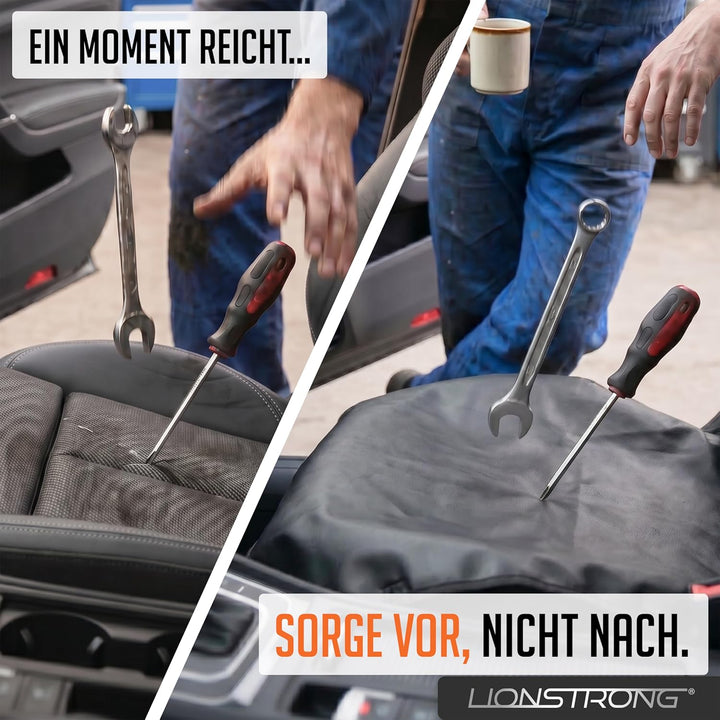 Autositzschoner Vordersitz universell kompatibel [WASSERDICHT] - Autositzbezüge Vordersitze - Sitzsc