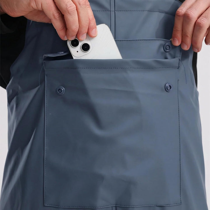 Workwear Regenlatzhose Herren Wasserdicht - 12000mm Regenhose, Arbeitshose für Baustelle, Outdoor, F