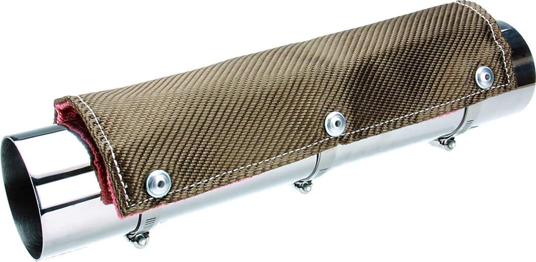 Design Engineering Titan-Rohrschutz, Auspuff-Hitzeschutz, langlebig, leicht, hochtemperaturbeständig