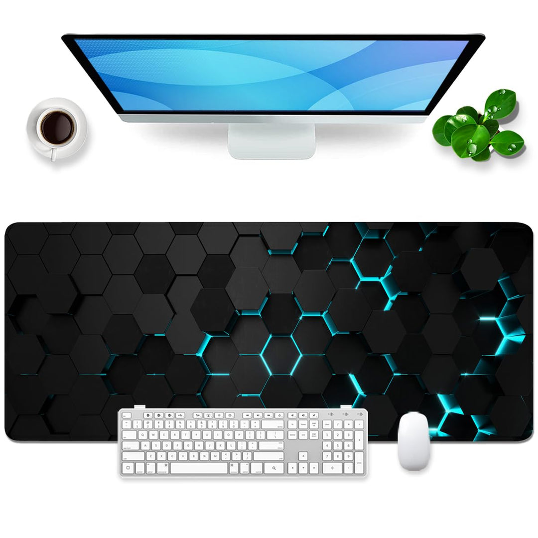 Mauspad Schwarz xl Gaming Mousepad Science Fiction Thema Desk Pad Gross Desk Mat Bürozubehör Schreib