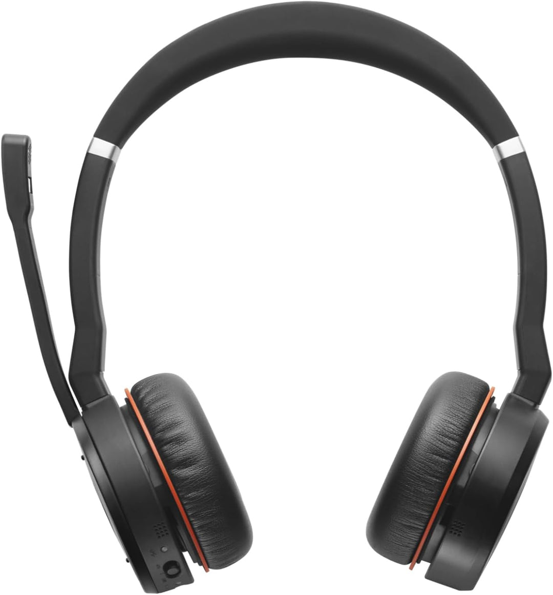 Jabra Evolve 75 UC Wireless Stereo On-Ear Headset – Unified Communications zertifizierte Kopfhörer m