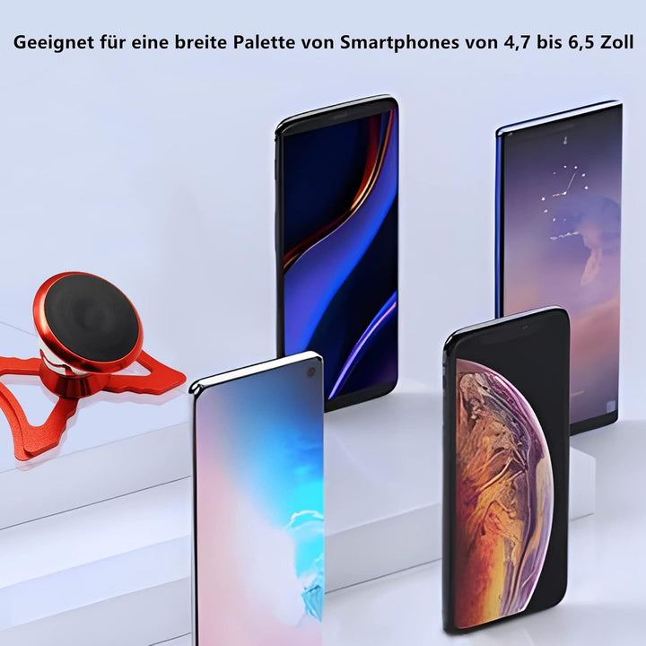 Magnet Handyhalterung kompatibel Audi A3 8P und Audi S3 8P geeignet für Smartphone und GPS mit Auto