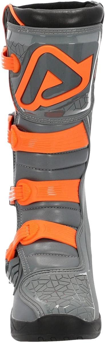 Acerbis - X-Team-Stiefel, STIVALI für Herren 42 EU Grau Orange, 42 EU Grau Orange