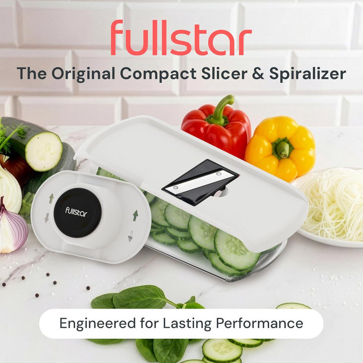 Fullstar Pro - 11-in-1 Mandoline Gemüsehobel, Julienneschneider und Reibe | Küchenhobel mit Scharfen