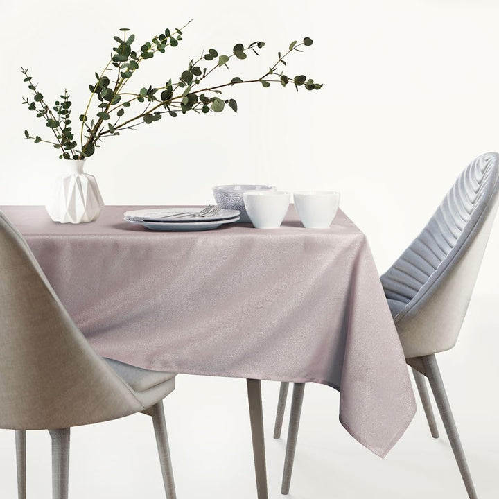 AmeliaHome Tischdecke 110x180 cm Tischtuch Tafeldecke Fleckschutz Lotuseffekt Abwaschbar Wasserabwei