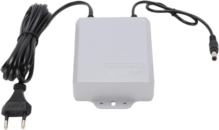 Walfront Mini-USV-Batterie-Backup, 12V 1,5A Netzteil mit 5400mAh, für WLAN-Router, Modem, Sicherheit