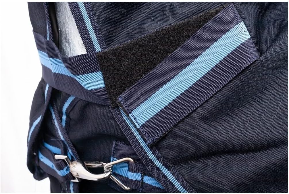 RL24 - Weidedecke Full Neck Basicline 600D Nylonfutter mit Füllung | Pferde Winterdecke | wasserdich