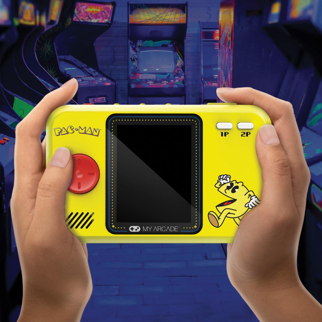 Pocket Player PRO Pac-Man Retrogaming-Spiel 7 cm hochauflösender Bildschirm