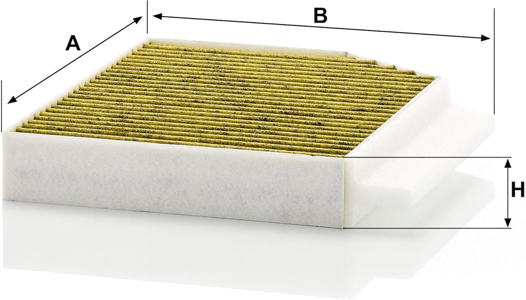 MANN-FILTER FP 26 023 Innenraumfilter – FreciousPlus Biofunktionaler Pollenfilter für PKW