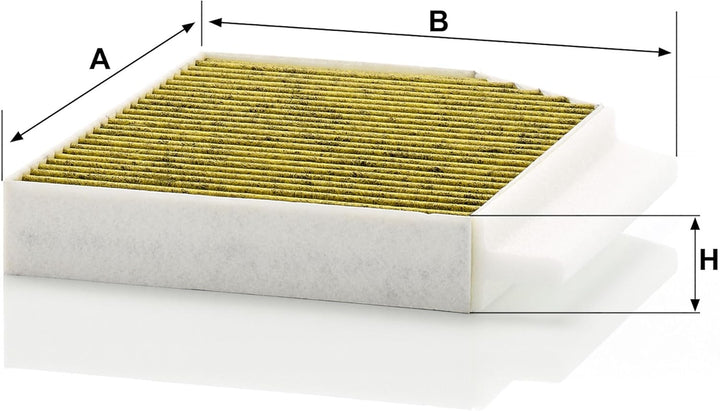 MANN-FILTER FP 26 023 Innenraumfilter – FreciousPlus Biofunktionaler Pollenfilter für PKW