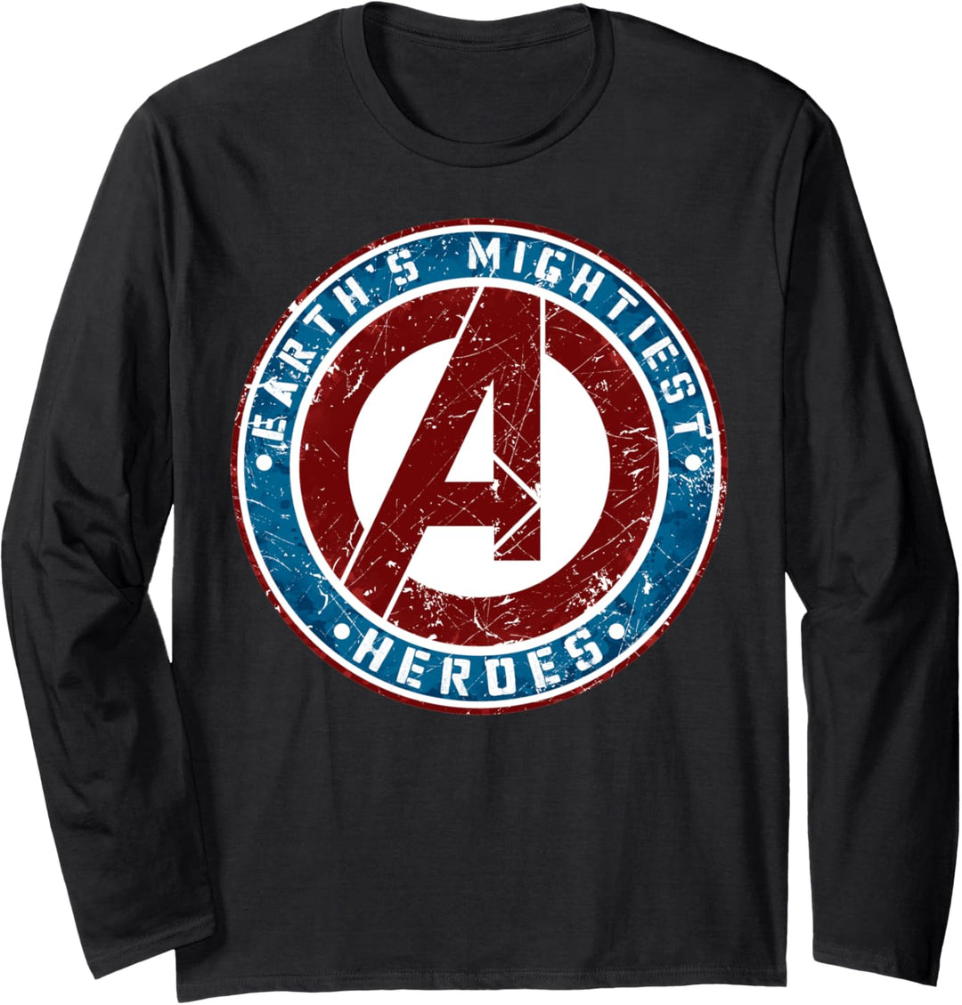Marvel Avengers Earth's Mightiest Heroes Langarmshirt