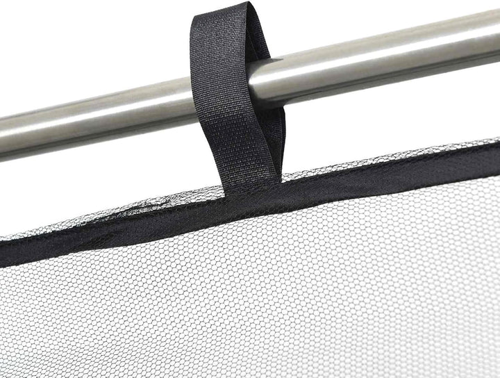 Gecheer Moskitonetz für Pavillon, 220 Mesh Polyester, Reissverschluss, Klettband, 6x3x2 m, für Garte