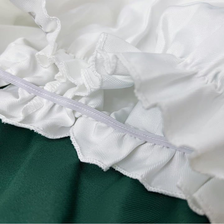 Damen Retro Mittelalter Kleid mit Trompetenärmel, Mittelalterliche Viktorianischen Königin Kleider R