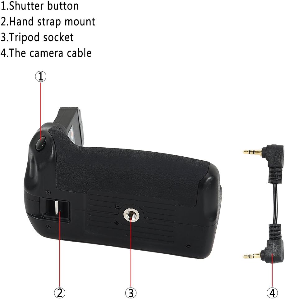 DSTE EOS-800D Vertikaler Batteriegriff Kompatibel für Canon EOS 800D T7i X9i 77D 9000D