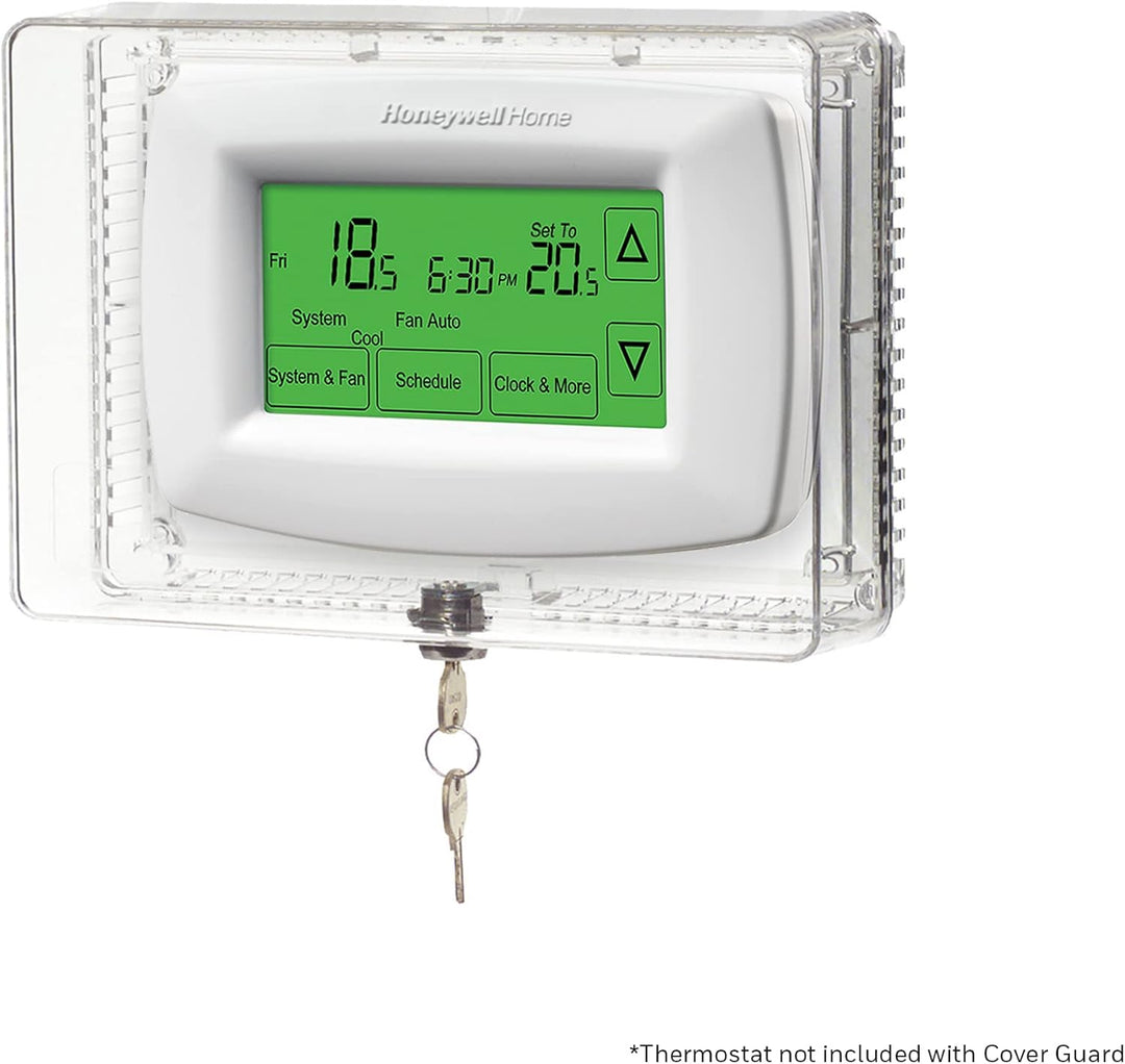 Honeywell CG512A1009 Large Thermostat Guard with Inner Shelf to Prevent Tampering by Honeywell, 1