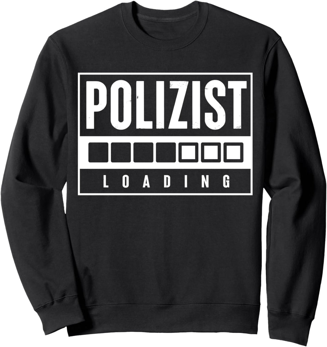 Werdender Polizist Beruf Polizei Studium Ausbildung Geschenk Sweatshirt