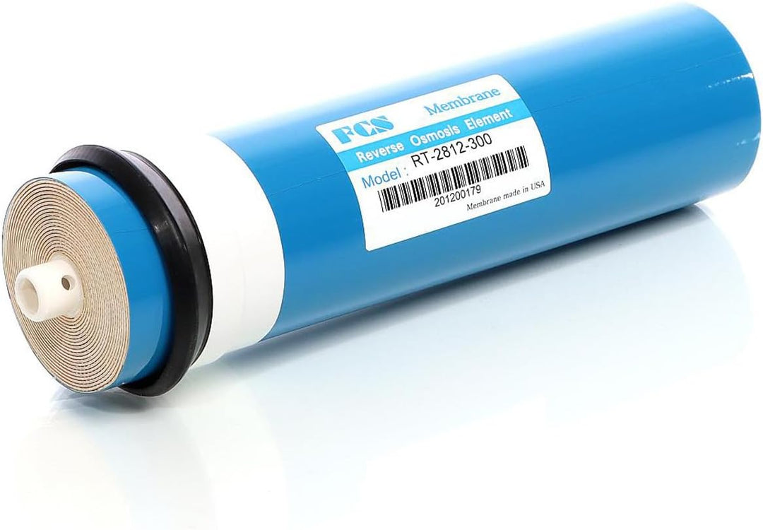 10 Zoll 254 mm Umkehrosmose RO Membrane 1200 L/Tag 300GPD Osmose Anlage