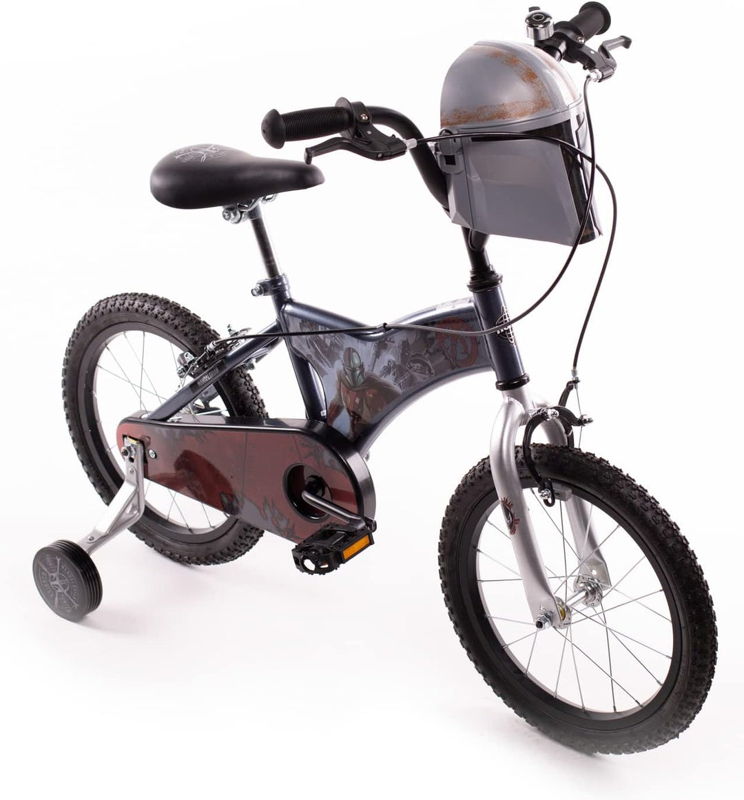 Huffy Jungen Star Wars Mandalorian Kinderfahrrad 16 Zoll, grau, 40,6 cm