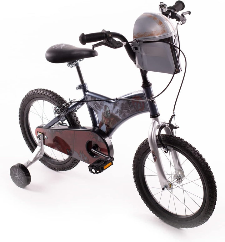 Huffy Jungen Star Wars Mandalorian Kinderfahrrad 16 Zoll, grau, 40,6 cm