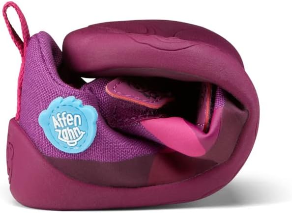Affenzahn Barfussschuh Baumwolle Lucky Klettverschluss Vegan rutschfest Flexibel Reflektierend für d