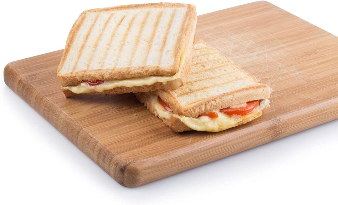 Grosser 4er Sandwichmaker Toaster für 4 Sandwiches 26x24cm, 1300Watt