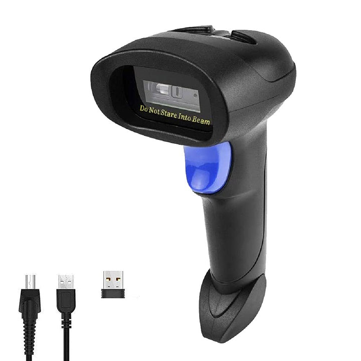 NetumScan Kabelloser CCD Barcode-Scanner, USB, automatischer Barcode-Leser, kompatibel für PC, Mac-