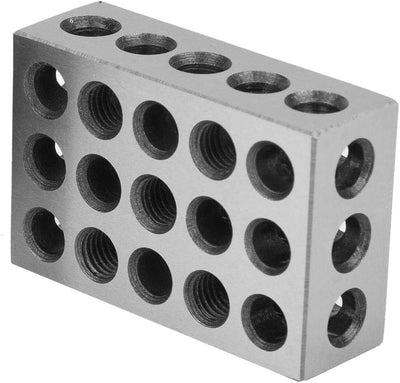 Frösmaschine Parallel Pad Eisen, 2 Stück 25 X 50 X 75 Mm Blöcke 23 Löcher Frösen Parallel Spannblock