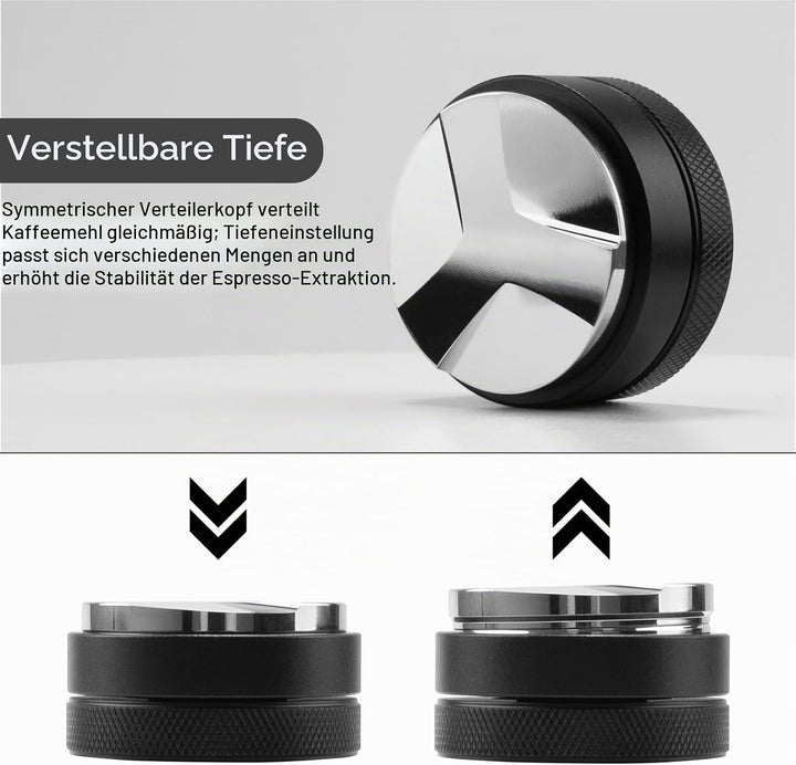 Leveler 51mm, Coffee Distributor 51mm, Coffee Leveler Verteiler, Espresso Levelers, Kaffeeverteiler