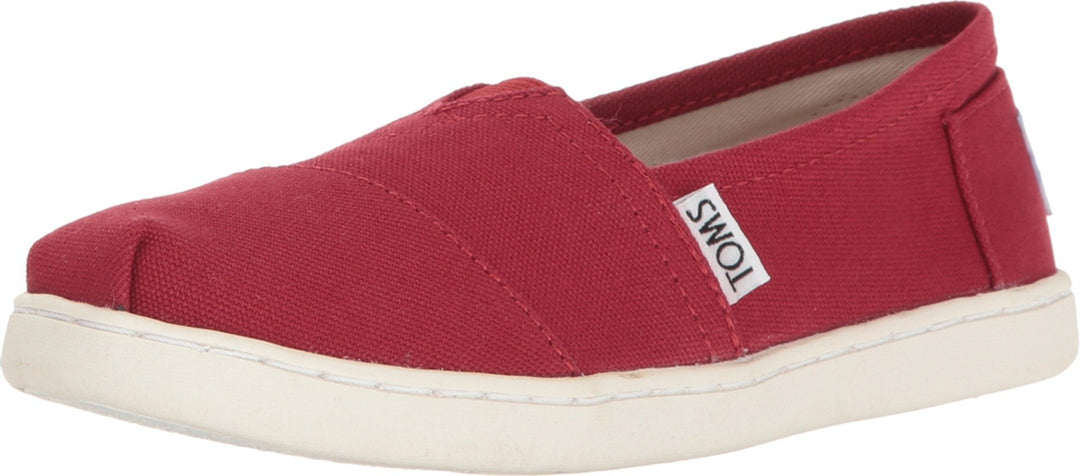 Toms Unisex Kinder Alpargata CoreFlache Slipper 30 EU Rot, 30 EU Rot