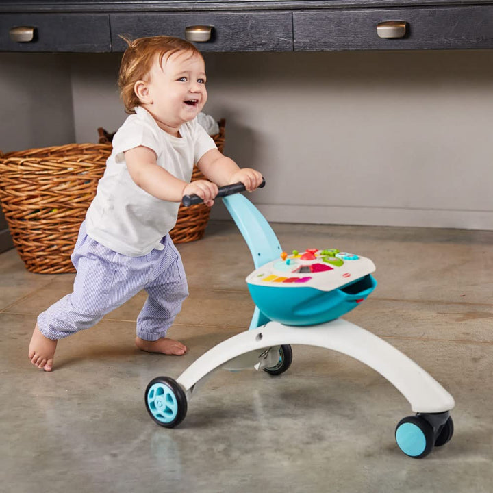 Tiny Love 5-in-1 Here I Grow, Lauflernhilfe und Aufsitzspielzeug für Babys, Laufrad für Babys mit Si