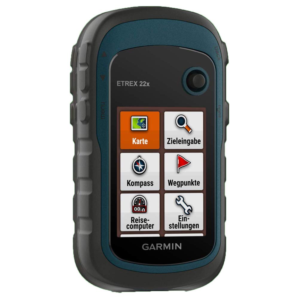 Garmin eTrex 22x – robustes, wasserdichtes GPS-Outdoor-Navi mit 2,2" (5,6 cm) Farbdisplay mit Tasten