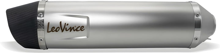 Endschalldämpfer LeoVince SLIP-ON SBK LV ONE EVO, Edelstahl, Carbon Kappe, mit Zulassung für Aprilia