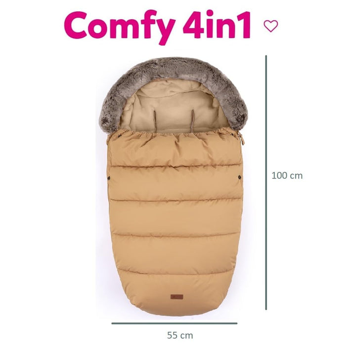 Petite&Mars COMFY 4in1 Schlafsack für Kinderwagen Buggy Einlage für Kinderwagen* Fusssack * Wintersc