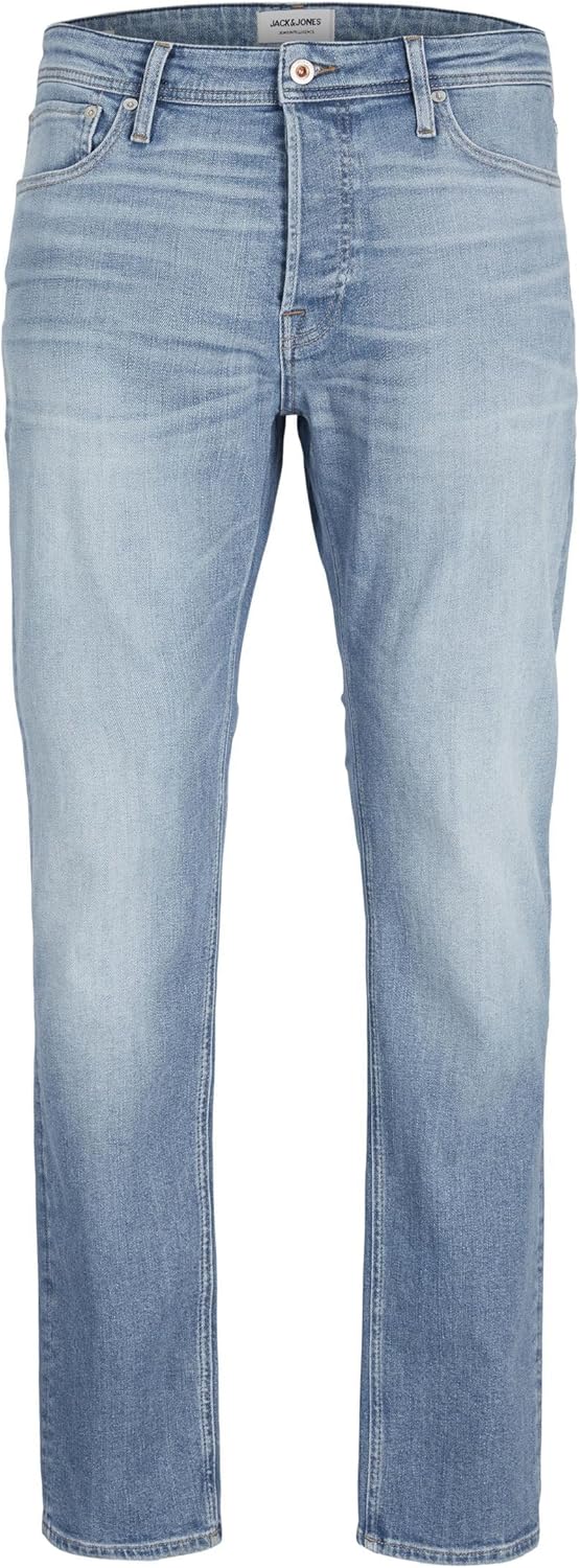 JACK & JONES Male Tapered Fit Jeans JJIMIKE JJORIGINAL JOS 011 NOOS Tapered Fit Jeans 27W / 32L Blue