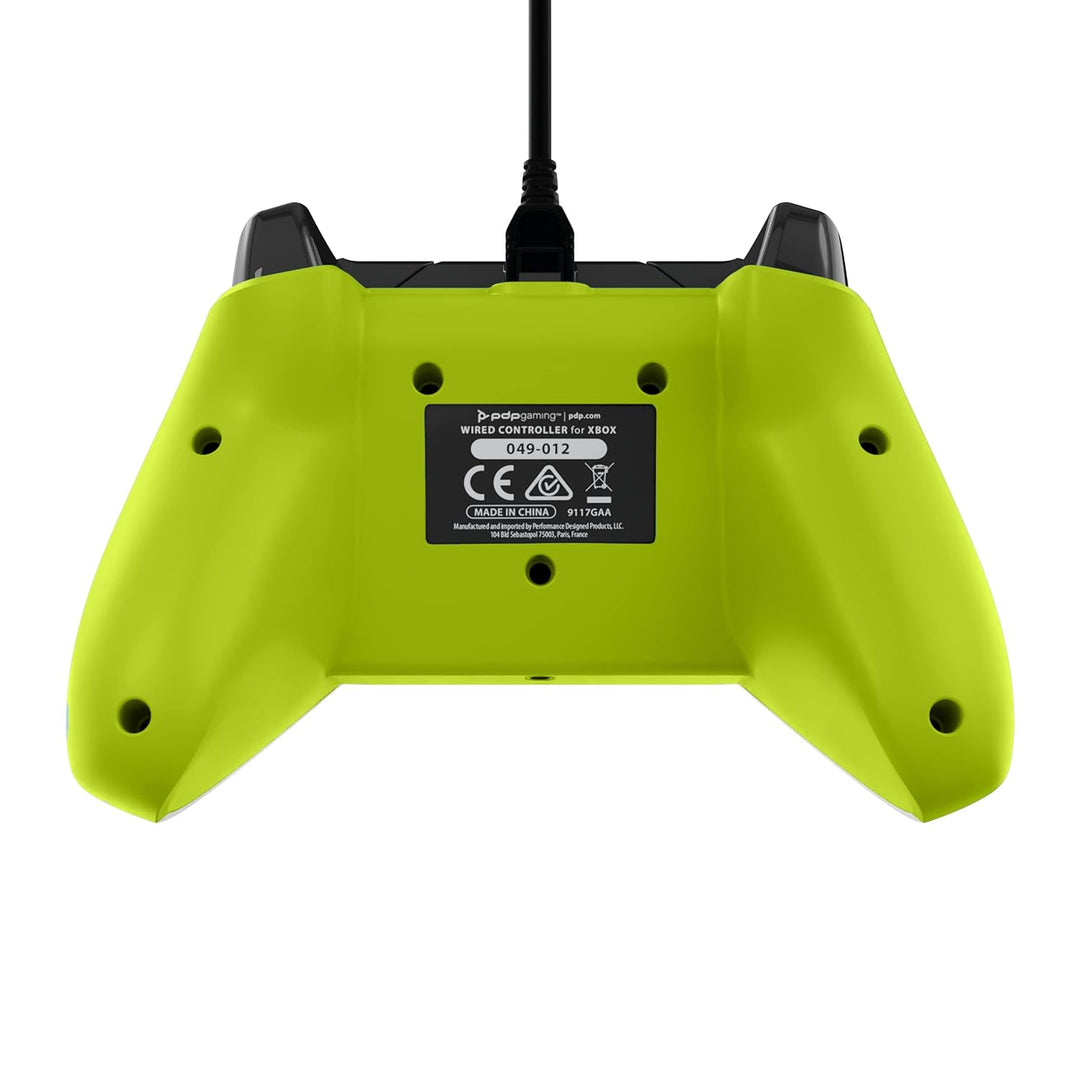 PDP verkabelt Controller Electric weiss für Xbox Series X|S, Gamepad, verkabelt Video Game Controlle