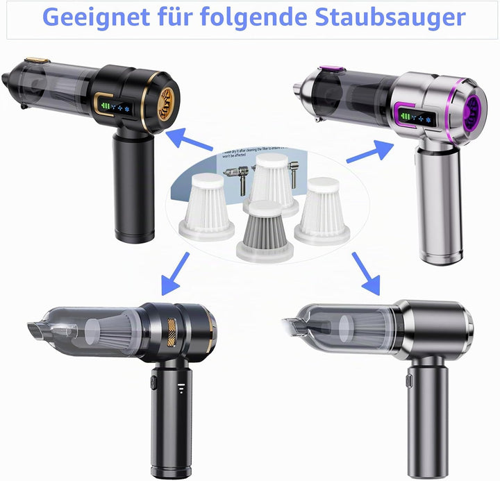 HEPA-Filter für Auto-Staubsauger, Ersatzfilter, Haushalts-Staubsaugerfilter, Zubehör für Handstaubsa