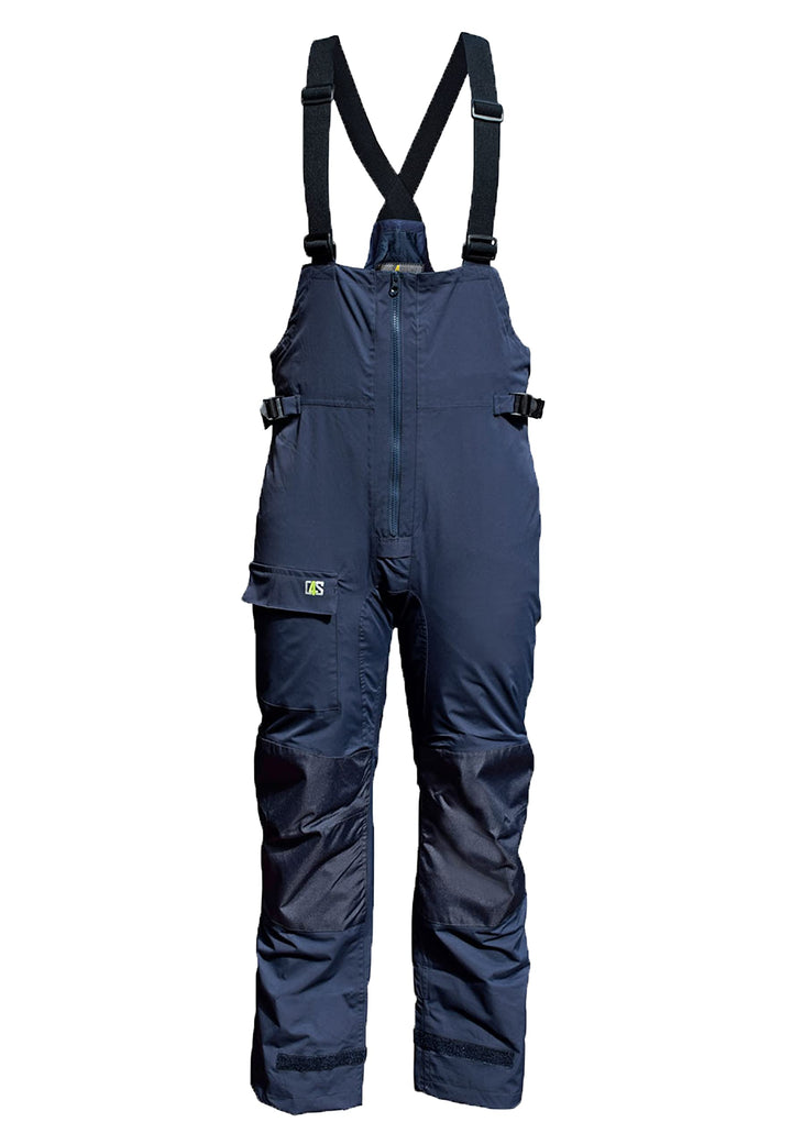 crazy4sailing Herren Segelhose Sydney Latzhose Regenhose Ölzeug M dunkelblau, M dunkelblau