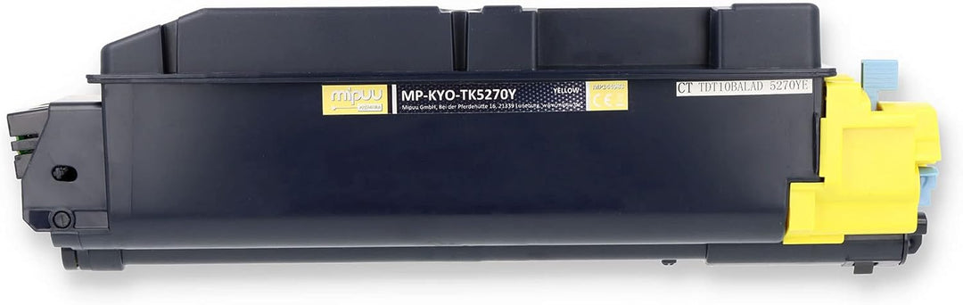 Mipuu Toner kompatibel zu Kyocera TK-5270Y gelb für Kyocera Ecosys M6230 M6230CIDN M6230CIDN/KL3 M66