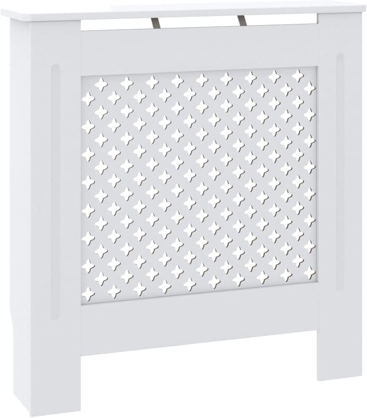 Wohnzimmer Heizkörperabdeckung 78x19x81.5 cm MDF Heizkörperverkleidung Dekorative Wabenmuster Design