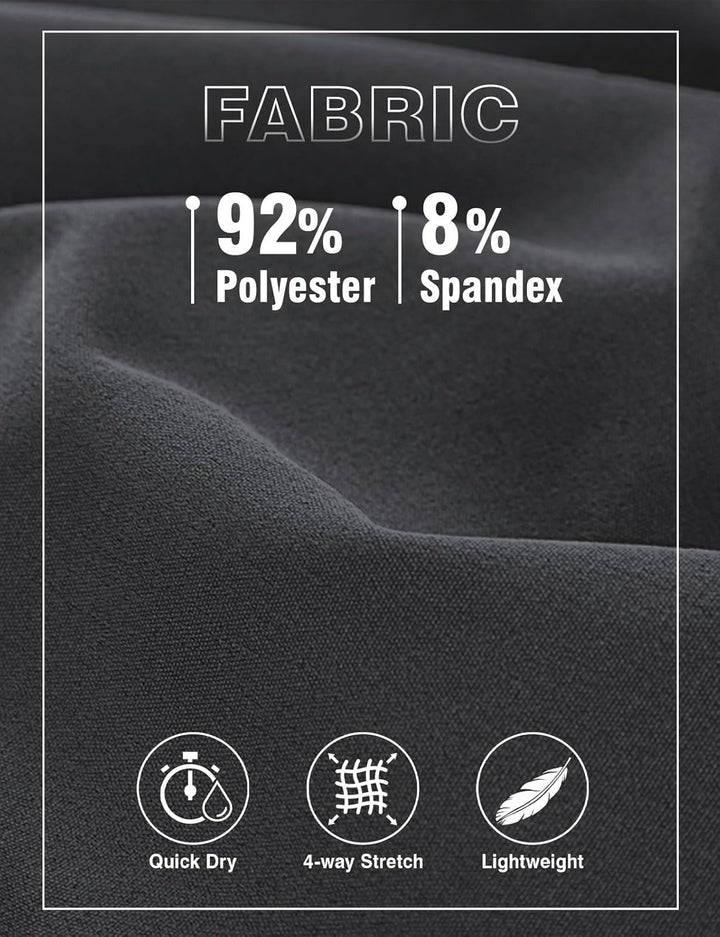 TBMPOY Herren Laufshorts Laufshorts L A1-grau, L A1-grau