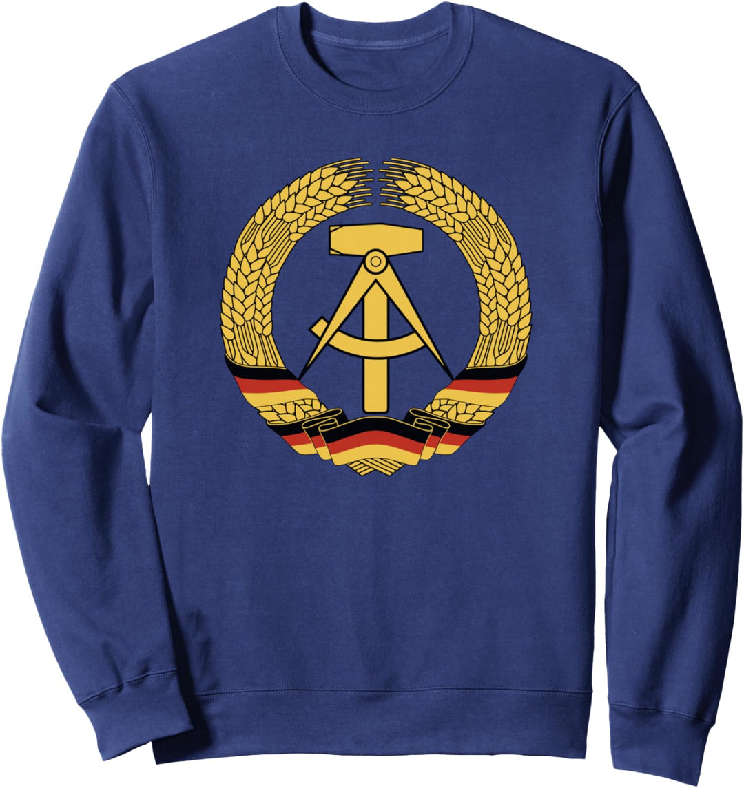 DDR Wappen Deutsche Demokratische Republik Fahne Osten Sweatshirt