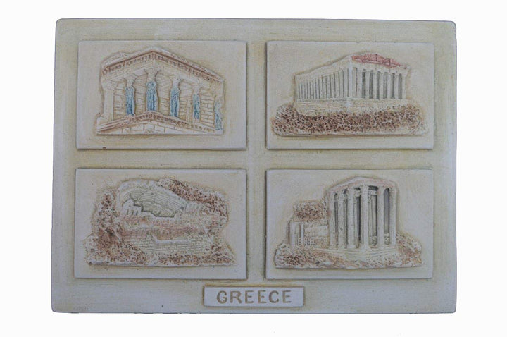 Estia Creations Parthenon Tempel und Veranda der Karyatid Maidens Acropolis Erechtheion Relief – ant
