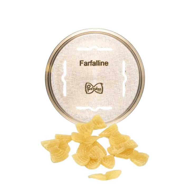 Pastidea - Matrize Zubehör Farfalline gestreift kompatibel mit Kenwood Pasta Fresca oder mit Adapter