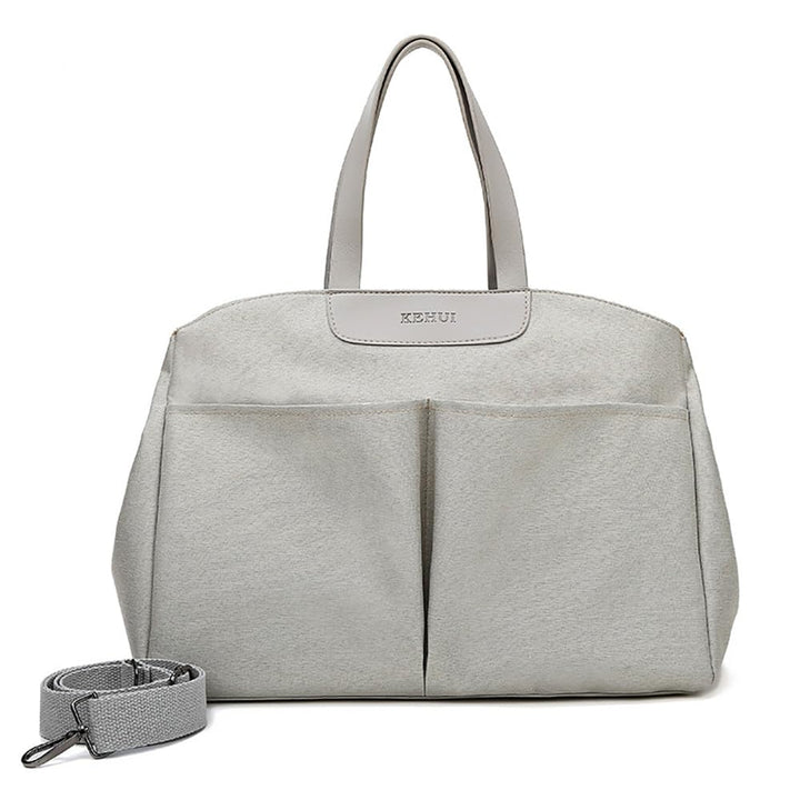 Wickeltasche Kinderwagen Damen Wasserdicht, mit 2 Kinderwagen Haken & Isoliertasche, Elegante Wickel