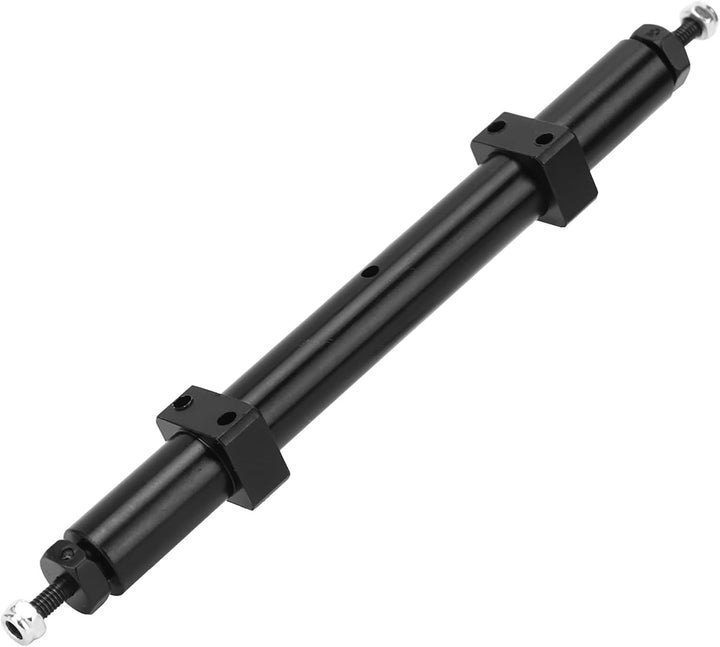 KIMISS Rc Trailer Achsen 1 10 Schwarz Hinterachse Heckachse Upgrade Passend für 1 14 Rc Car Trailer