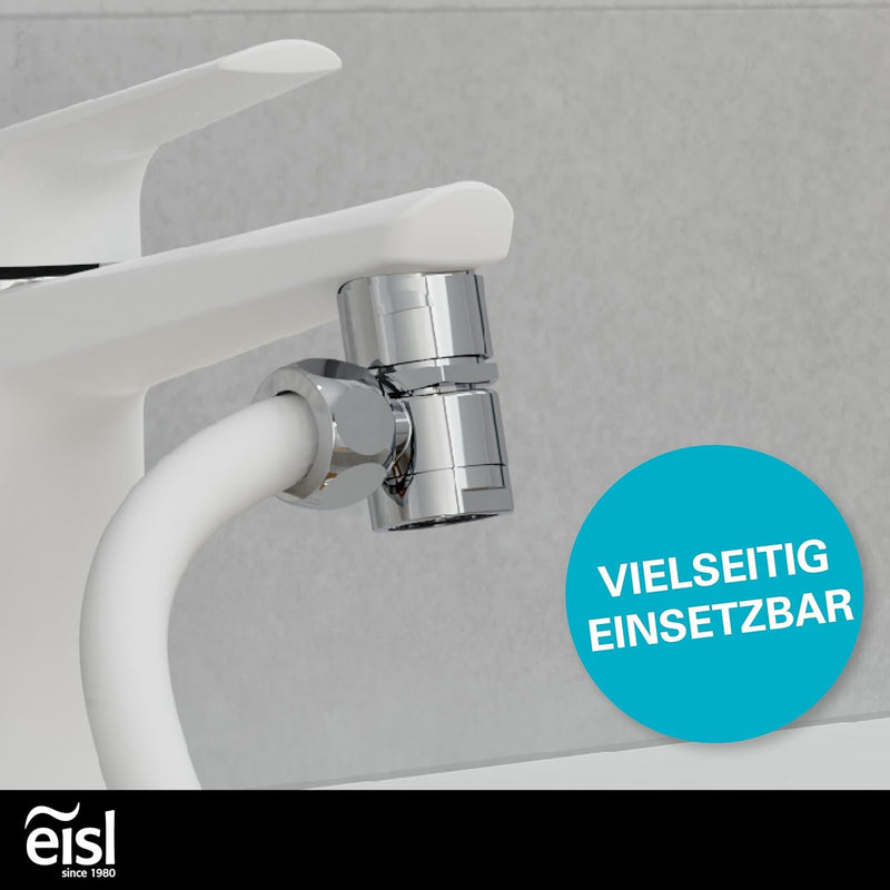 EISL DX25W-A Waschbeckenbrause, Bidet-Handbrause für Küche, Bad, Waschküche oder Werkstatt, Waschbec